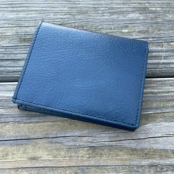 Handmade Wallet Handmade Men Card Holder Purse Genuine Leather Bi fold Wallet - Picture 10 of 12